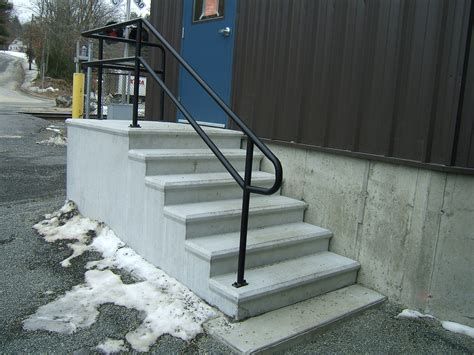 Outside Stairs Metal Railing